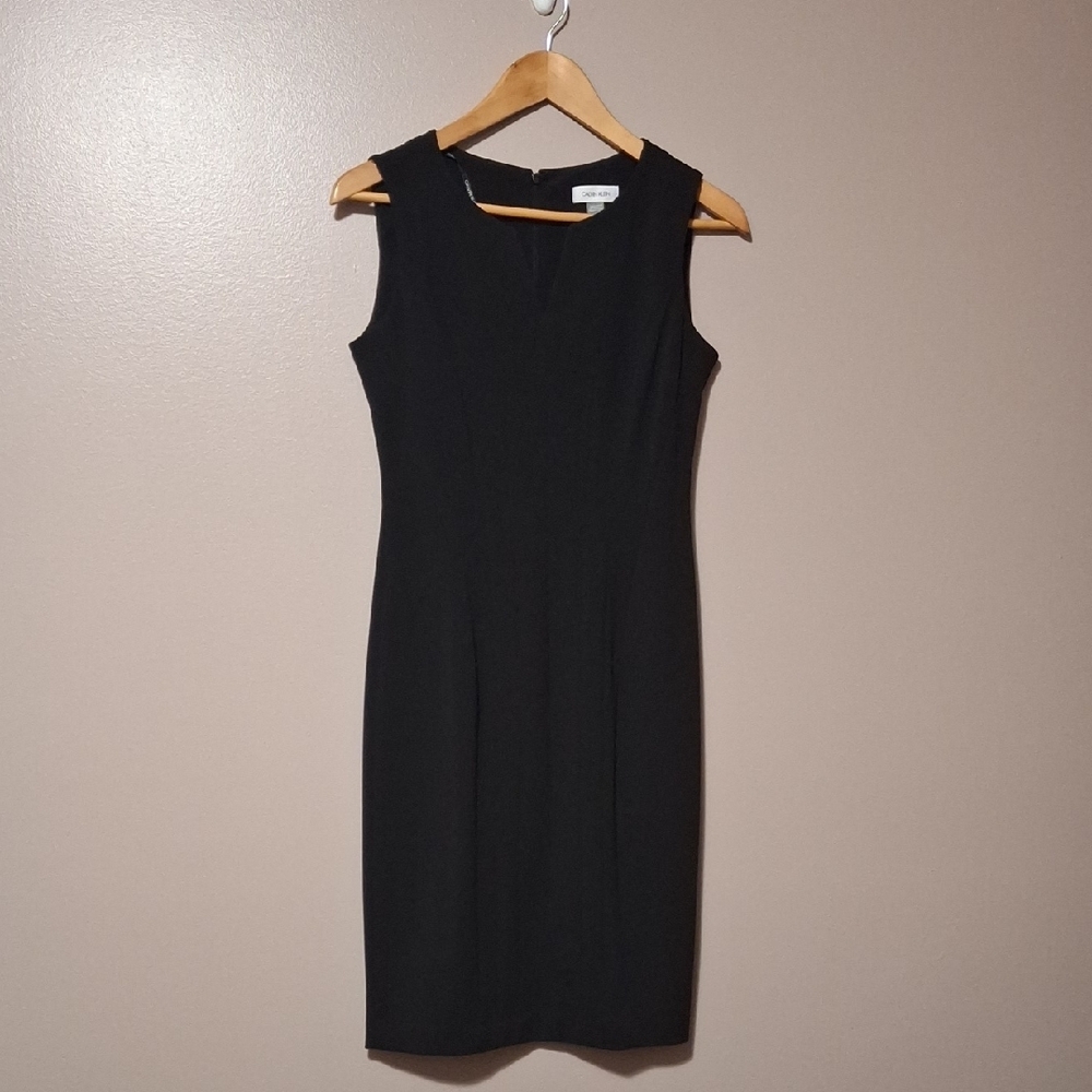 Calvin Klein Classic Black Midi Dress